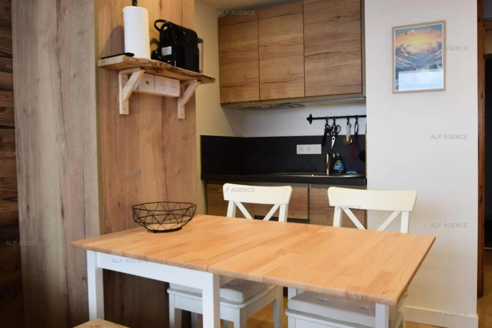 Apartment Residence Les Aollets - Studio Cabine 4/5 Pers - Les Aollets - Plagne Villages - Wifi Mae-6481 La Plagne-Tarentaise